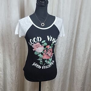 Good Vibes Black T-Shirt